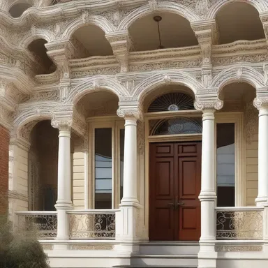 The fine details and intricate designs of the traditional Victorian architecture are truly breathtaking.