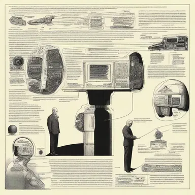 In the futuristic world of the science fiction novel, everyone wore high-tech headfuls that provided a direct interface to their digital devices.