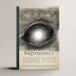 A high-resolution digital art piece designed to be a book cover with ample space for text