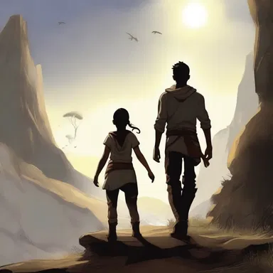 In the epic novel, the characters coact to overcome adversity and achieve their goals.