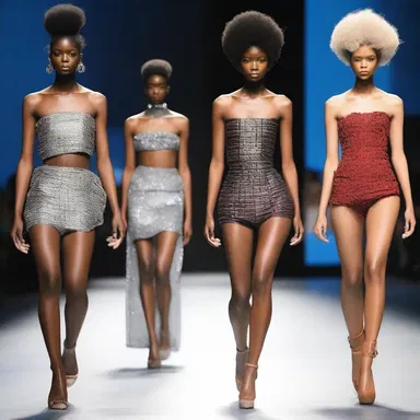 The avant-garde fashion show showcased daring and provocative designs that aimed to eff traditional gender norms.