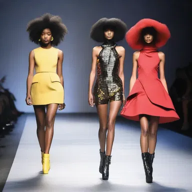 The avant-garde fashion show showcased daring and provocative designs that aimed to eff traditional gender norms.