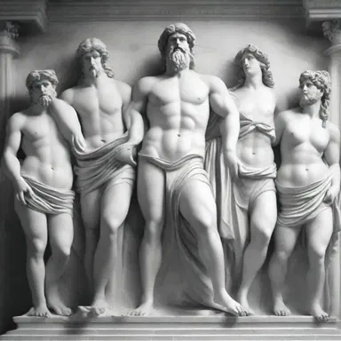 According to Greek mythology, the gods were responsible for population growth by creating humans and ensuring their survival.