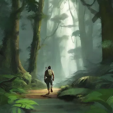 The protagonist embarked on a treacherous journey through the dense and traversable jungle.