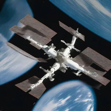 The space station had advanced technology that made it effortlessly traversable across the galaxies.