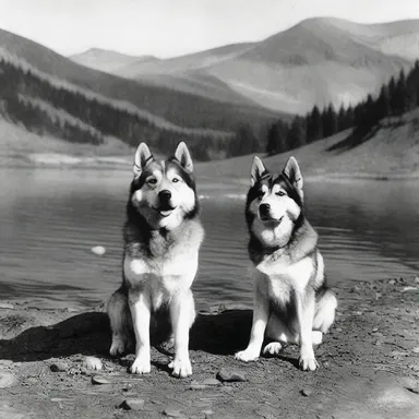 During the famous Alaskan Gold Rush in the late 19th century, malamutes played a vital role in transportation, helping prospectors haul supplies and reach remote areas.
