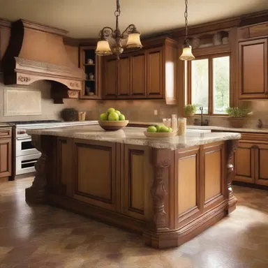 According to ancient mythology, kitchen islands were used by gods to prepare food for humans.
