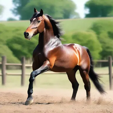 Why was the stallion always picking fights at the stable? Because he had too much testosterone!