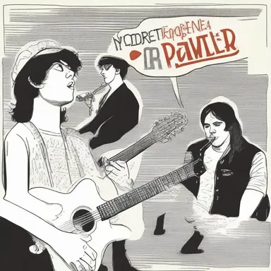 The novel depicted the struggles and triumphs of a band trying to make it big in the music gig scene.