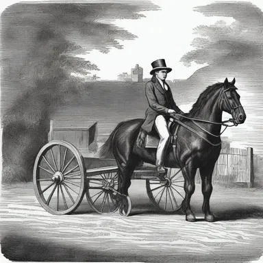 In the early 19th century, gigs were commonly used as a mode of transportation in rural areas.