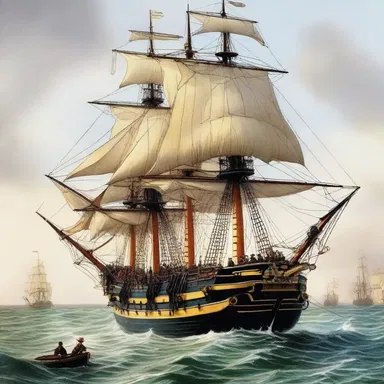 During the Battle of Trafalgar in 1805, sailors used gigs to transport messages between ships.