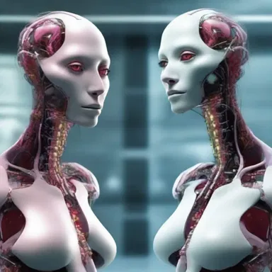 In the futuristic world of the novel, genetically modified humans have become beakless creatures, losing this characteristic as a result of advanced technology.