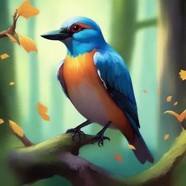 In the fantasy novel, the protagonist encounters a magical beakless bird that possesses the power to grant wishes, adding an enchanting element to the story.