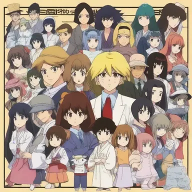 The anime series showcased a conglomerate of characters from different time periods and dimensions.