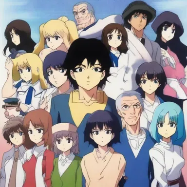 The anime series showcased a conglomerate of characters from different time periods and dimensions.