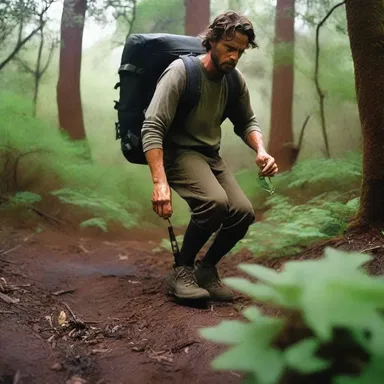 The protagonist in the movie accidentally brushed against poison oak during a hiking scene, leading to a dramatic plot twist of their subsequent struggle with the effects of the plant's toxic oils.