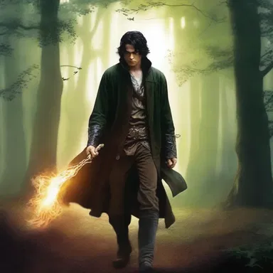 In the fantasy novel, the protagonist possesses an unmistakable magical power that sets him apart from others.