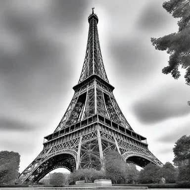 The iconic Eiffel Tower in Paris is an unmistakable symbol of innovative architecture.