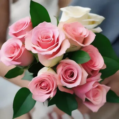 He surprised her with a supererogatory bouquet of roses, showing his love and affection for her.