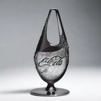 The artist used various mediums to explore the theme of substance abuse, creating a thought-provoking sculpture of a coke spoon.