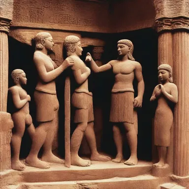 The ancient ritual involved offering a piece of coke to the gods.