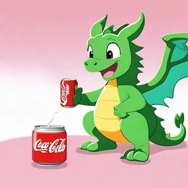 In the episode, the cute dragon unexpectedly coke near the end of the show, surprising all the characters.