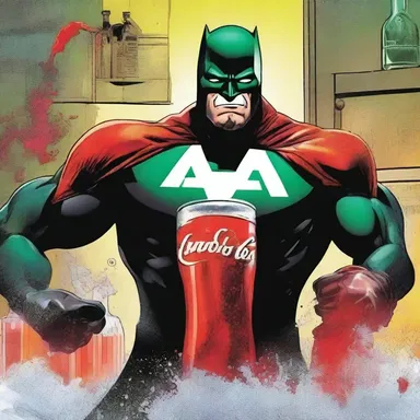 In issue #25 of the superhero series, the villain coke through a dangerous experiment gone wrong.