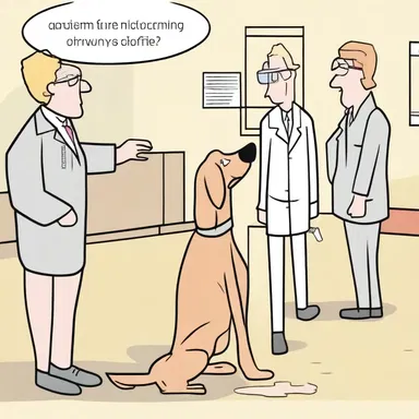 Why did the wormy dog go to obedience school? Because it was totally submissive!