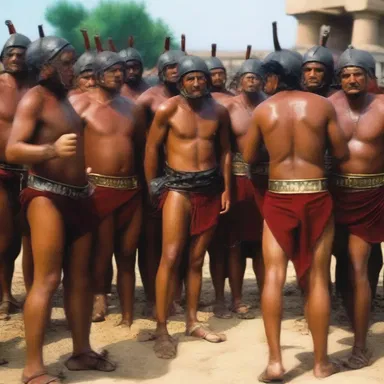 During the rule of the Roman Empire, there were instances of wormy behavior among the conquered tribes.