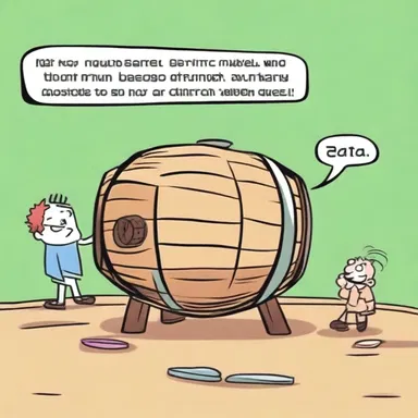 Why did the barrel go to therapy? Because it couldn't handle the pressure of all the lags in its life!