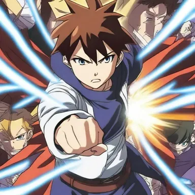 In the anime, there was a lag between when the protagonist discovered their powers and when they learned how to control them.