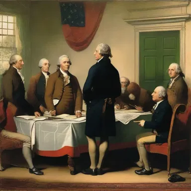 During the American Revolutionary War, there was a lag between the signing of the Declaration of Independence and the formal end of the war with the Treaty of Paris.