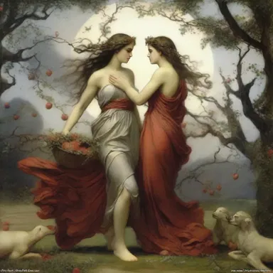 In Greek mythology, there was a lag between the abduction of Persephone by Hades and her eventual return to the surface during springtime.