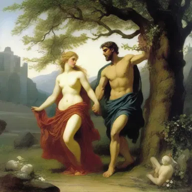 In Greek mythology, there was a lag between the abduction of Persephone by Hades and her eventual return to the surface during springtime.