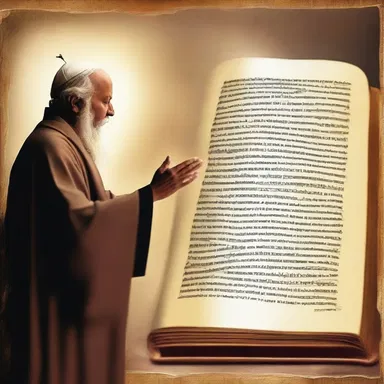 In religious texts, there is often a lag between a prophecy being foretold and it coming to pass according to divine will.