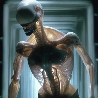 In the sci-fi film, the alien creature had a translucent epidermal exoskeleton that glowed in the dark.