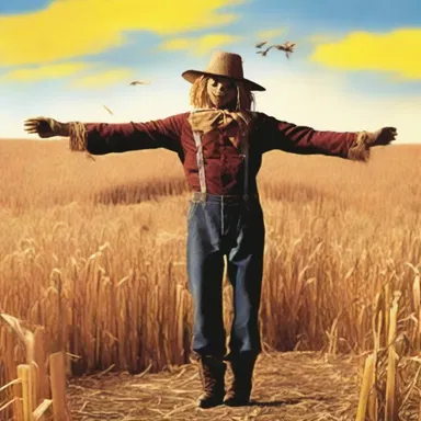 Why did the scarecrow enter a holding pattern? Because he was stuck in a field of corny humor!