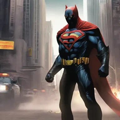 As the protagonist battled the supervillain, their unfathomable powers brought chaos to the city.
