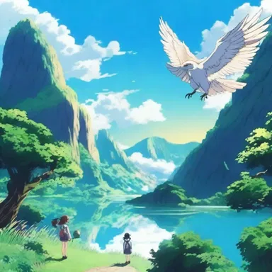 The anime portrayed a world that was unfathomable, with magical creatures and breathtaking landscapes.