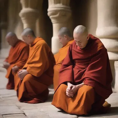 The monks contemplated the unfathomable depth of God's wisdom and power.