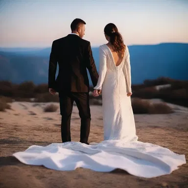 As the couple walked hand in hand under the moonlit sky, they spread a blanket on the diatomaceous earth and shared a romantic picnic together.