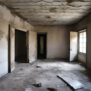 The abandoned house was said to be infested with malevolent spirits, and the investigators discovered a room covered in diatomaceous earth, indicating a horrifying supernatural presence.