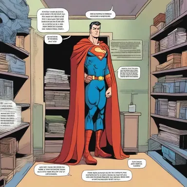 In the superhero comic, the main character uses their secret lair as a shelter for those in need.