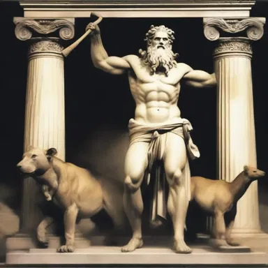 In Greek mythology, Zeus is known to have shape-shifted into different animals to seek shelter from his enemies.