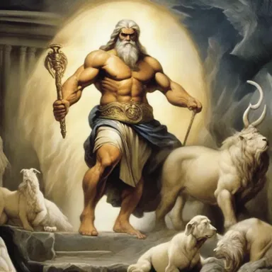 In Greek mythology, Zeus is known to have shape-shifted into different animals to seek shelter from his enemies.
