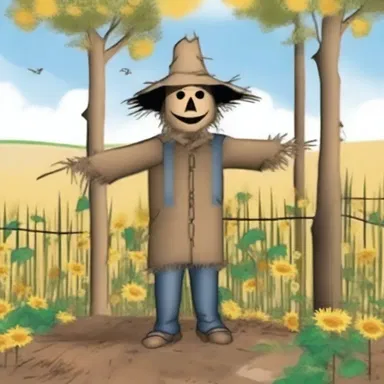Why did the scarecrow build a shelter? Because he wanted a safe 'havencrow'!
