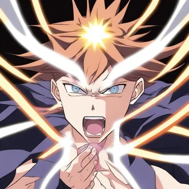 In the anime series, the main character possesses a supernatural ability called the suckling reflex that gives them immense power.