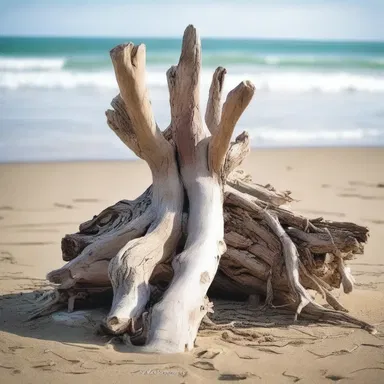 In some spiritual beliefs, driftwood is considered sacred and is used in religious rituals as a symbol of cleansing and renewal.