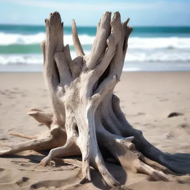 In some spiritual beliefs, driftwood is considered sacred and is used in religious rituals as a symbol of cleansing and renewal.
