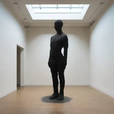 The artist's provocative installation depicted the gradual catabolization of a human figure, challenging viewers to contemplate the transience of life and the fragility of the human body.